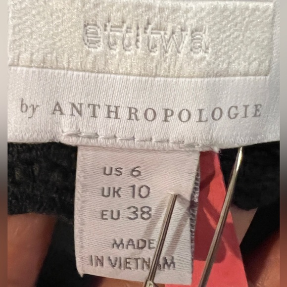 ETT TWA Anthropologie size 6 Soirée Embroidery Sleeveless Midi Dress - Picture 2 of 12